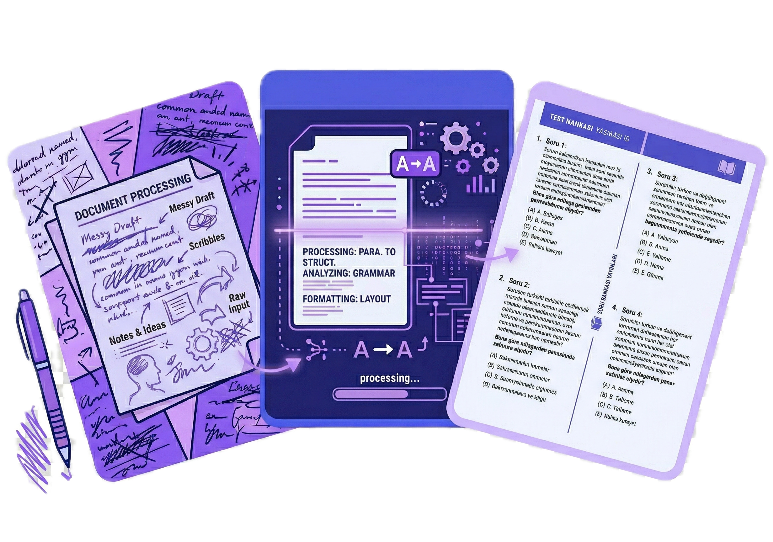 Yazı Aracı — El yazısından dizgiye hazır içeriğe