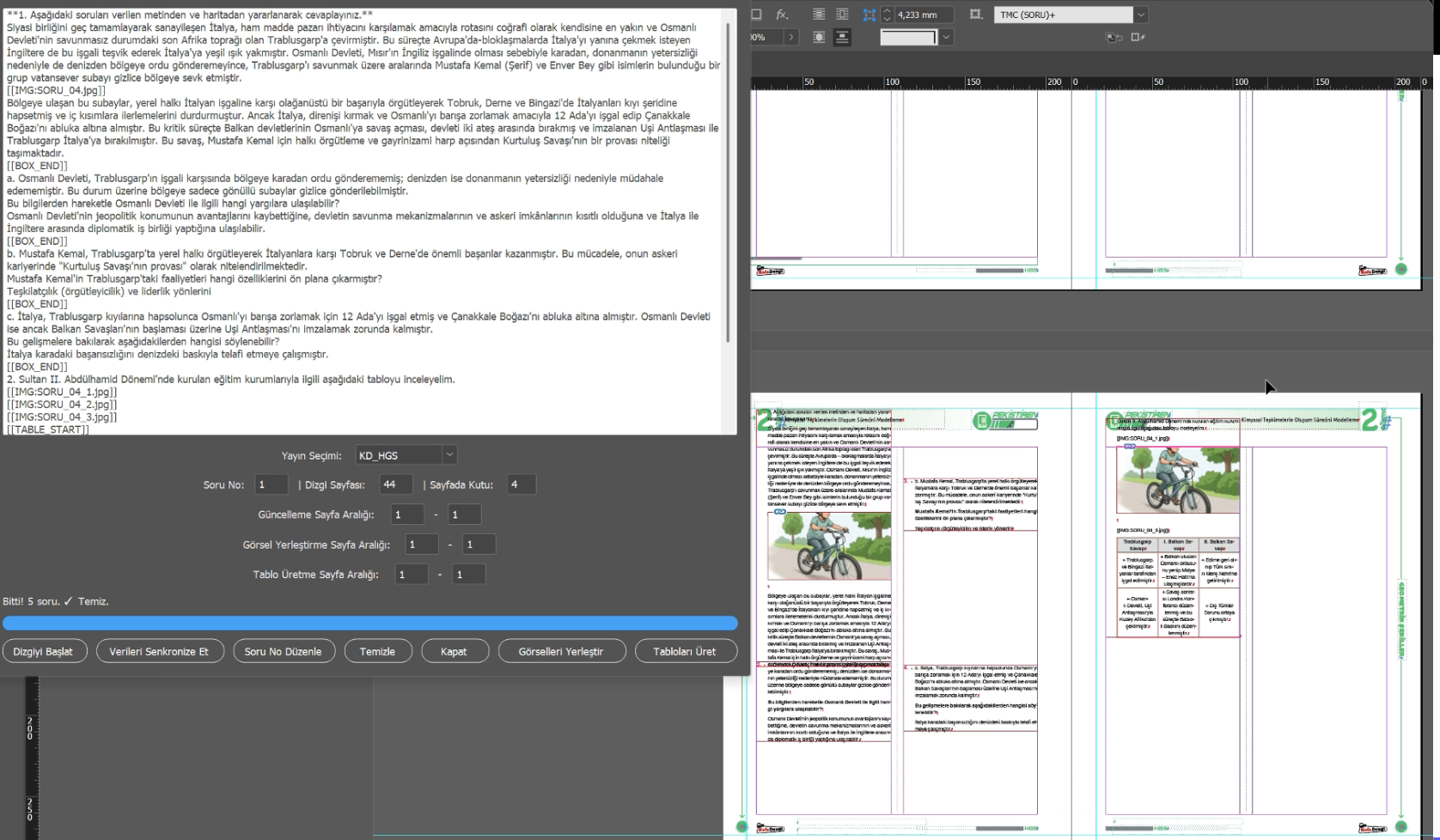 Çıktıları İnceleyin ve Dışa Aktarın